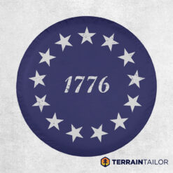 1776 Betsy Ross Tire cover