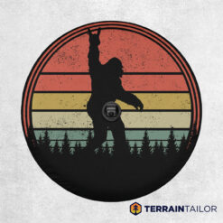 Bigfoot Salutes Tire Cover