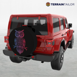 Alternative view of Gradient Owl Spare Tire Cover