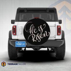 He Is Risen Spiritual Tire Cover