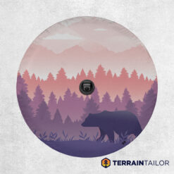 Mountain Majesty Bear Tire Cover