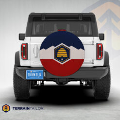 Utah State Flag Tire Cover