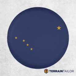 Alaska State Flag Tire Cover
