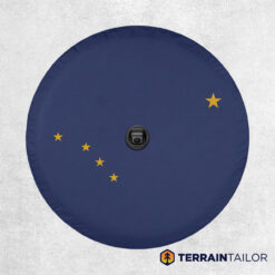 Alaska State Flag Tire Cover