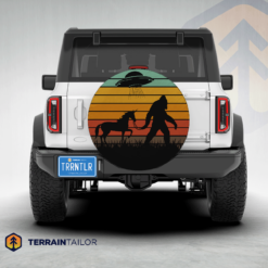 Bigfoot Unicorn UFO Spare Tire Cover