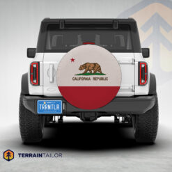 California State Flag Tire Cover