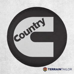 Country Logo Tire Cover