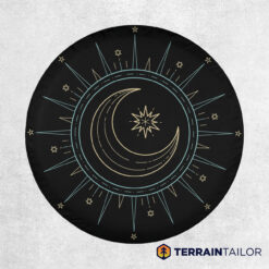 Moon and Stars Tire Cover