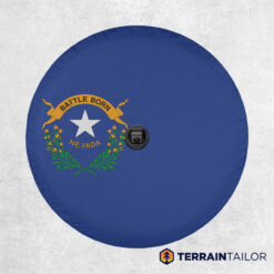 Nevada State Flag Tire Cover