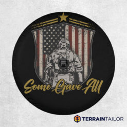 Patriotic Defender Spare Tire Cover