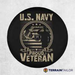 US Navy Veteran Spare Tire Cover