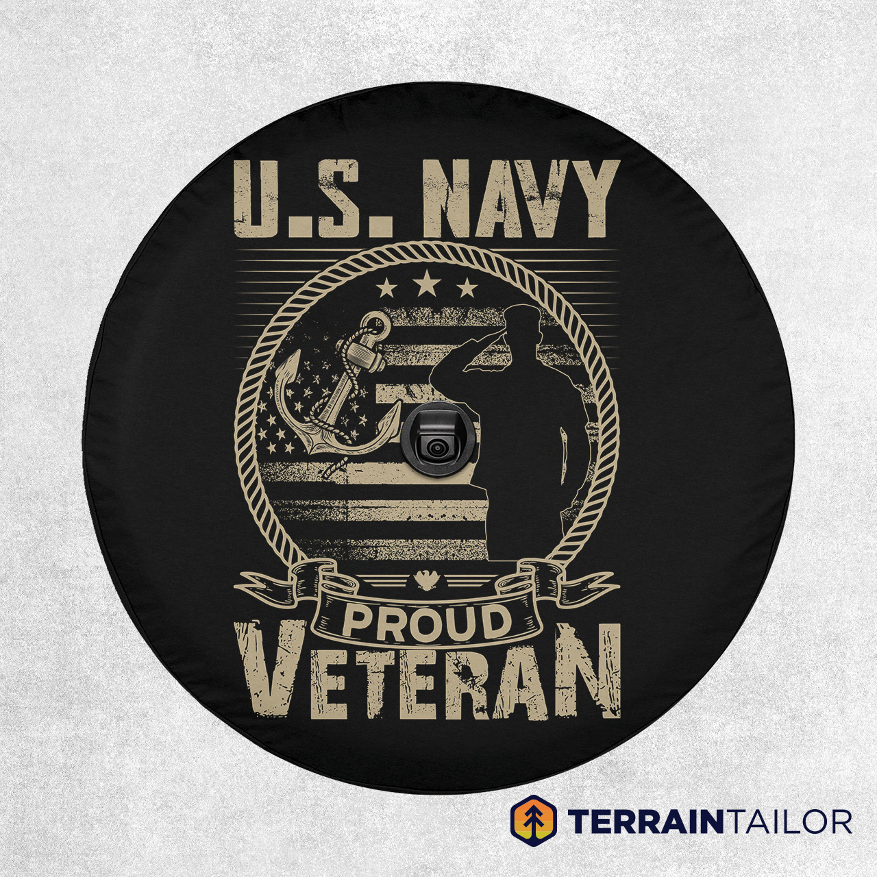 US Navy Veteran Spare Tire Cover