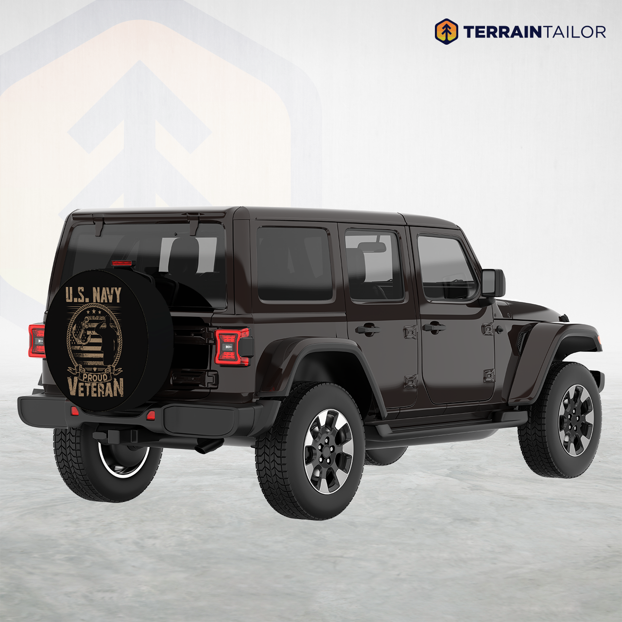 US Navy Veteran Spare Tire Cover