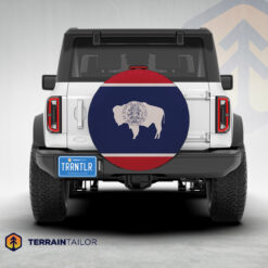 Wyoming State Flag Tire Cover