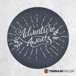 Adventure Awaits Spare Tire Cover