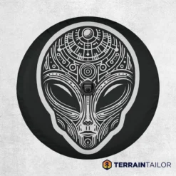 Alternative view of Galactic Tech Alien Spare Tire Cover