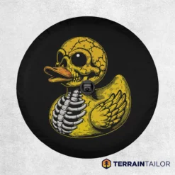 Alternative view of Skeleton Duck Spare Tire Cover