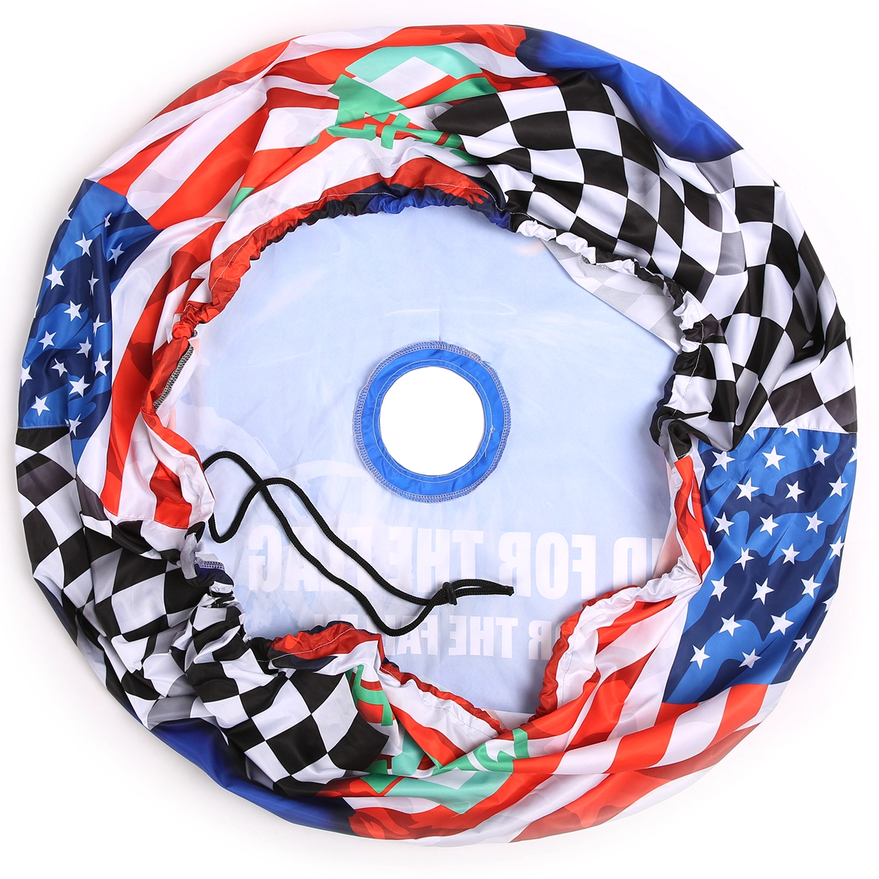 Boho Mountain Geometry Spare Tire Cover - Image 6