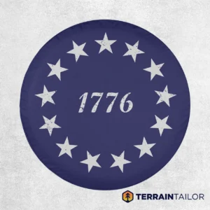 1776 - Thirteen Stars Spare Tire Cover