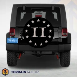 2nd Amendment Stars Spare Tire Cover