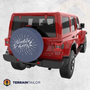 Adventure Awaits Spare Tire Cover