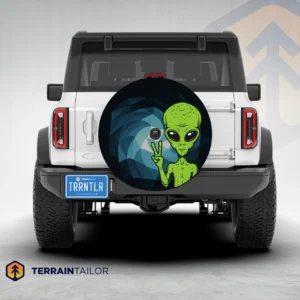 Alien Peace Spare Tire Cover