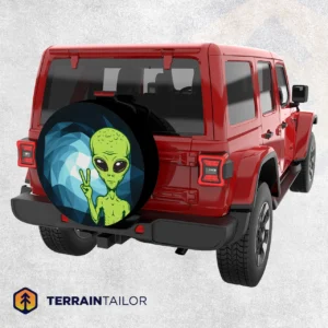 Alien Peace Spare Tire Cover