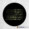 American Flag Camo Spare Tire Cover
