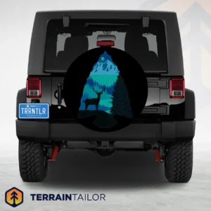 Arrowhead Mountain Deer Spare Tire Cover
