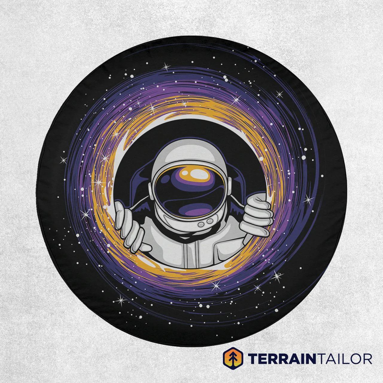 Astronaut Portal Spare Tire Cover