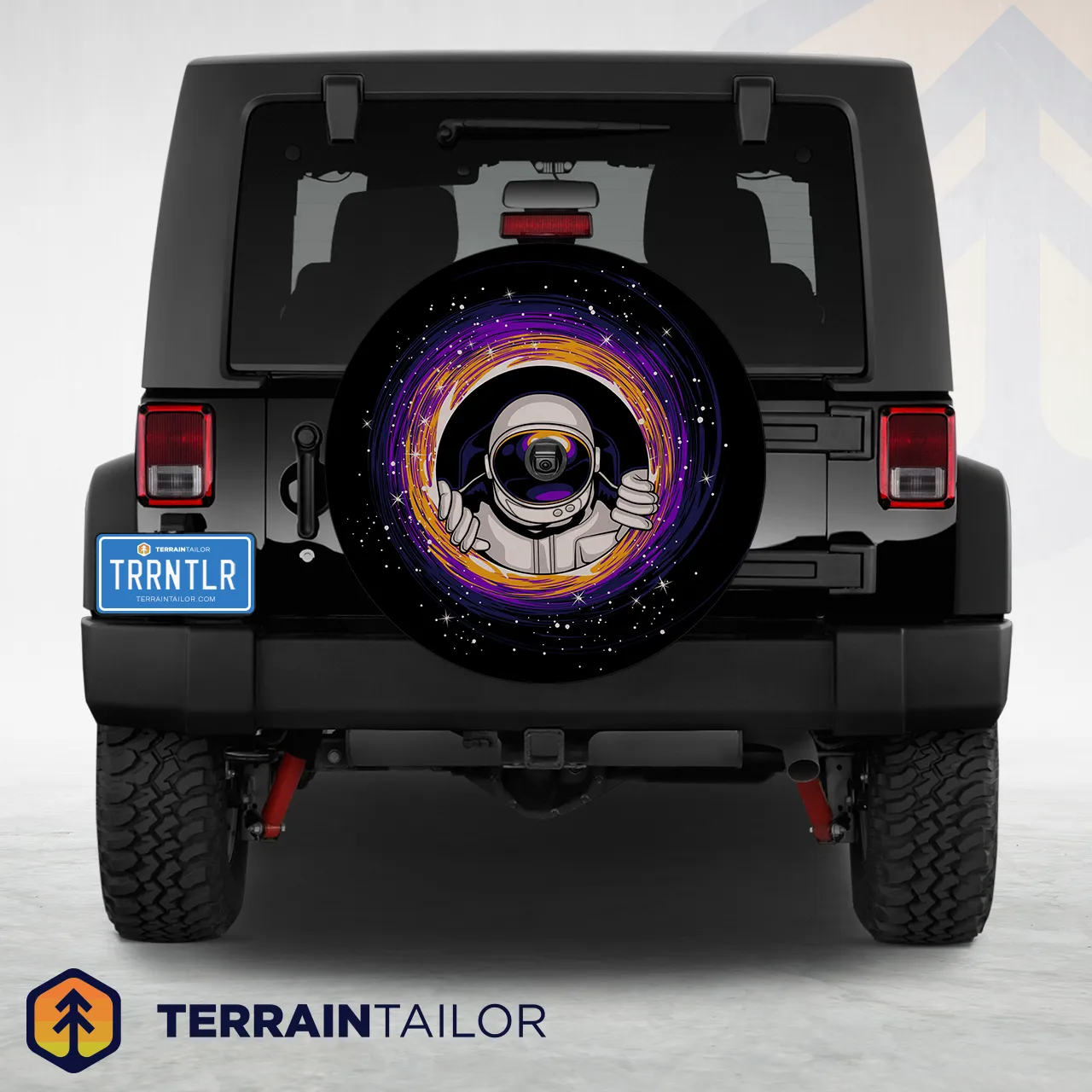Astronaut Portal Spare Tire Cover