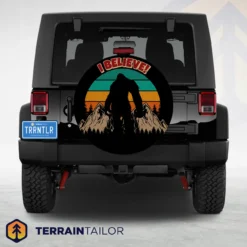 “I Believe” Bigfoot Spare Tire Cover