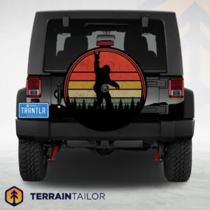 Bigfoot Rocks Spare Tire Cover