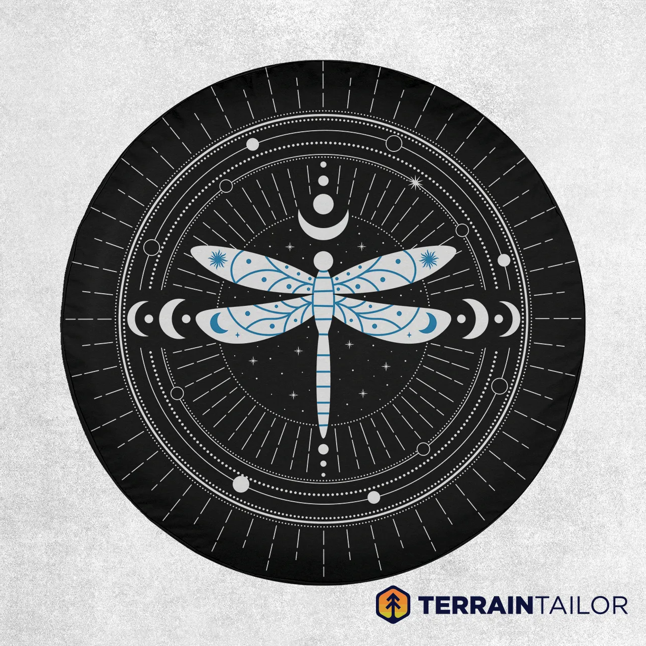 Celestial Dragonfly Spare Tire Cover