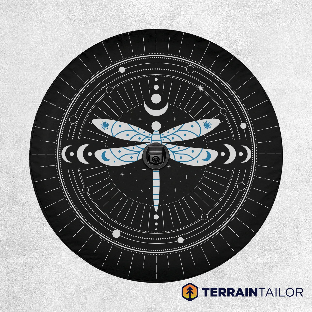 Celestial Dragonfly Spare Tire Cover