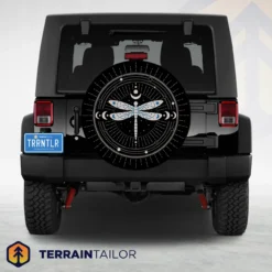Celestial Dragonfly Spare Tire Cover