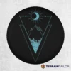 Celestial Forest Geometric Spare Tire Cover