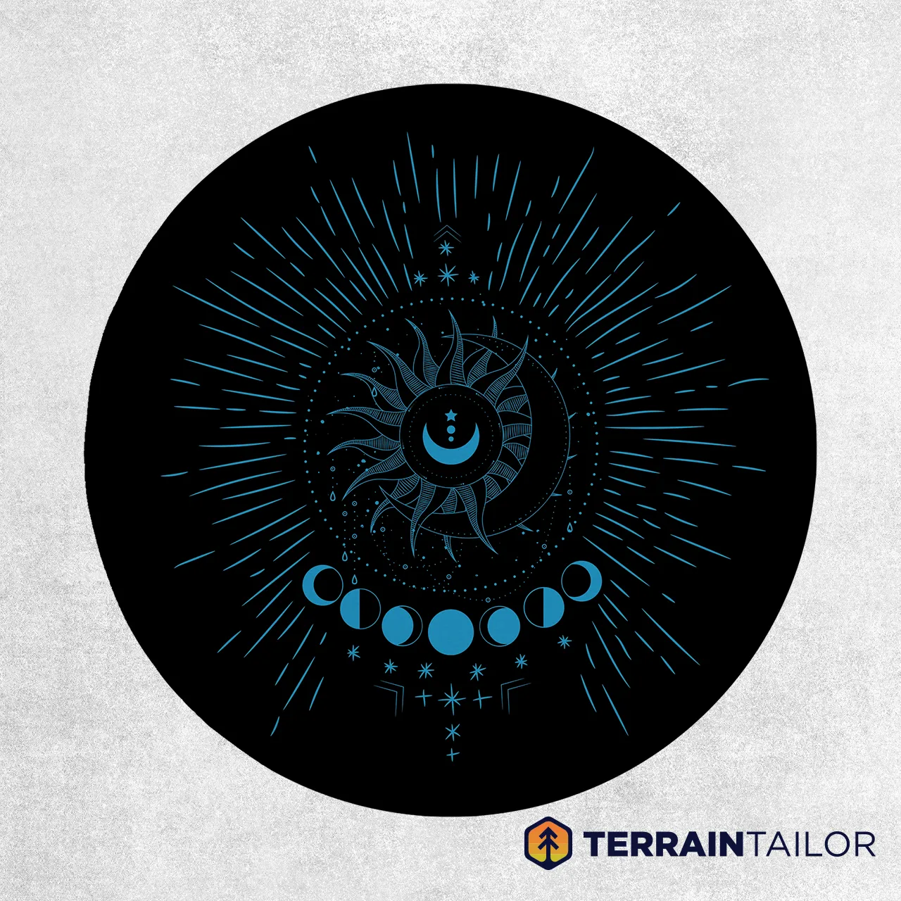 Celestial Starburst Spare Tire Cover