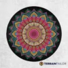 Colorful Mandala Tire Cover – Vibrant Boho Pattern