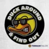 Duck Around & Find Out Spare Tire Cover