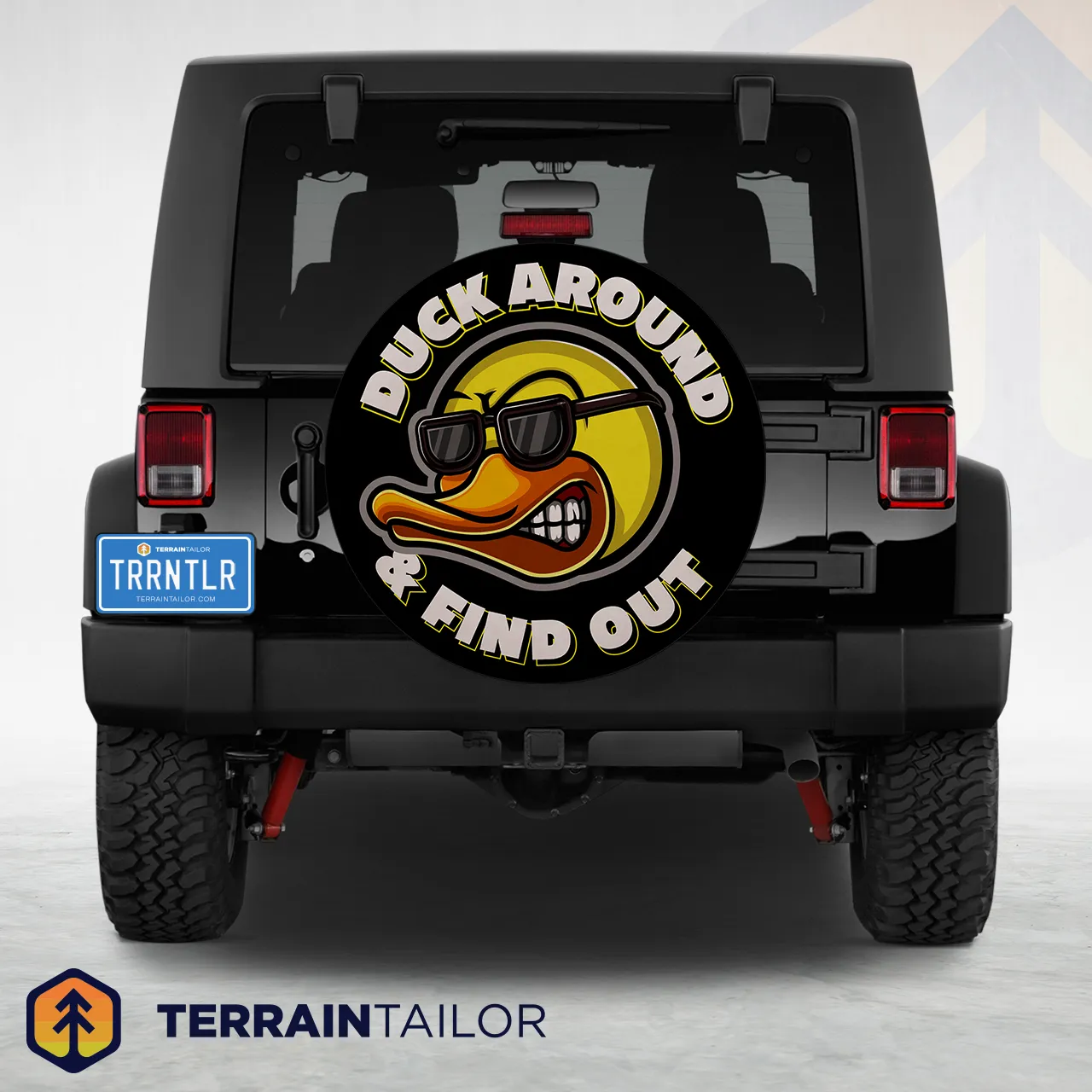 Duck Around & Find Out Spare Tire Cover