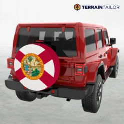 Florida State Flag Spare Tire Cover