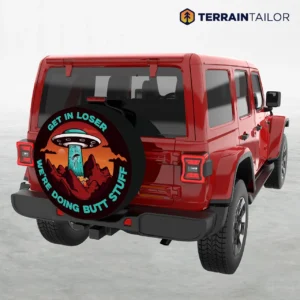 Get In Loser - UFO Adventure Spare Tire Cover