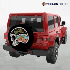 Good Times Skull Spare Tire Cover
