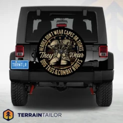 Heroes Wear Combat Boots Spare Tire Cover