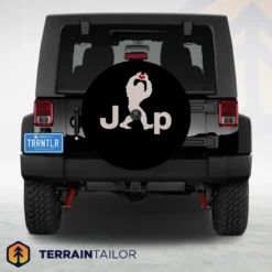 Jeep Bigfoot Heart Spare Tire Cover