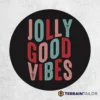 Jolly Good Vibes Spare Tire Cover