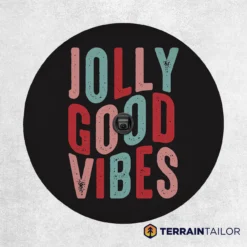 Jolly Good Vibes Spare Tire Cover