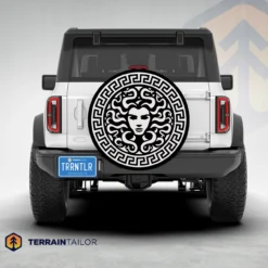 Medusa Greek Mythology Spare Tire Cover