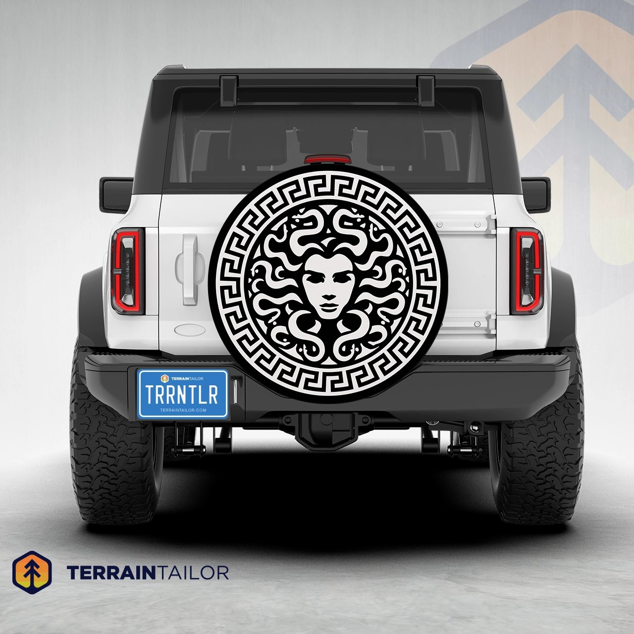 Medusa Greek Mythology Spare Tire Cover